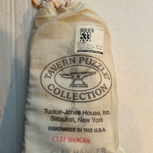 Tucker Jones Iron Link Puzzle - Cliff Hanger